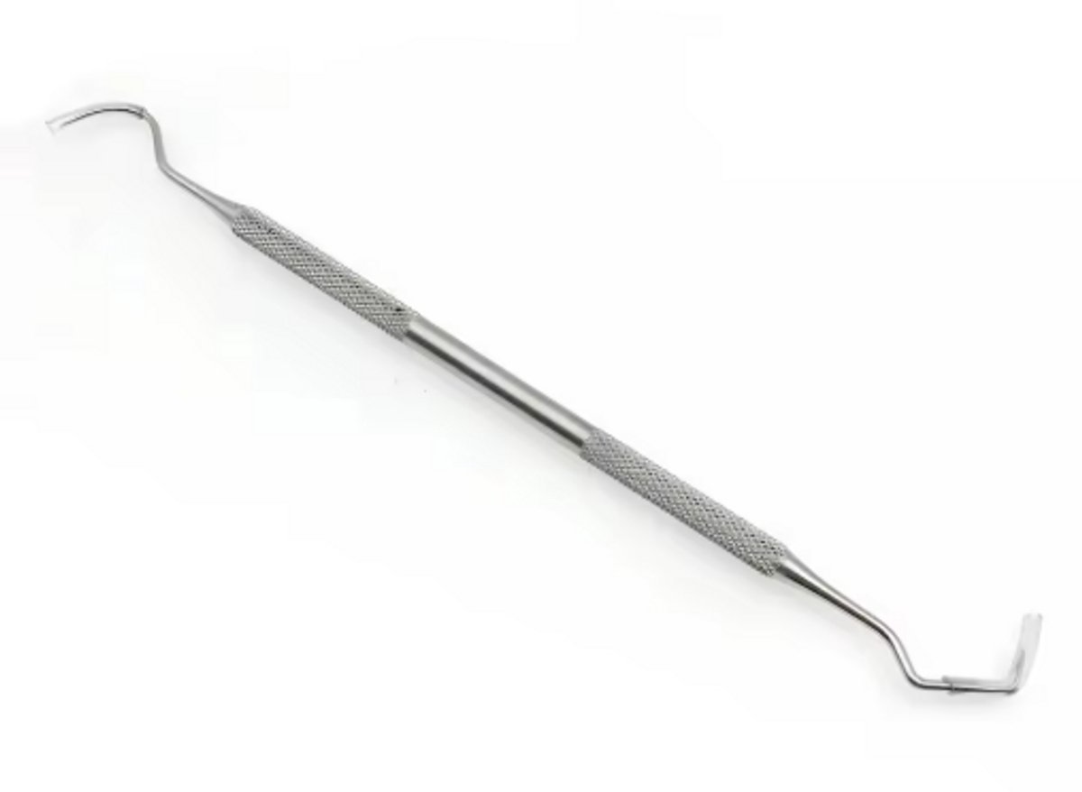 Scoby - Tandsteen Verwijderaar - Tandartshaak - Krabber - Dental Pick - Universeel - Metaal