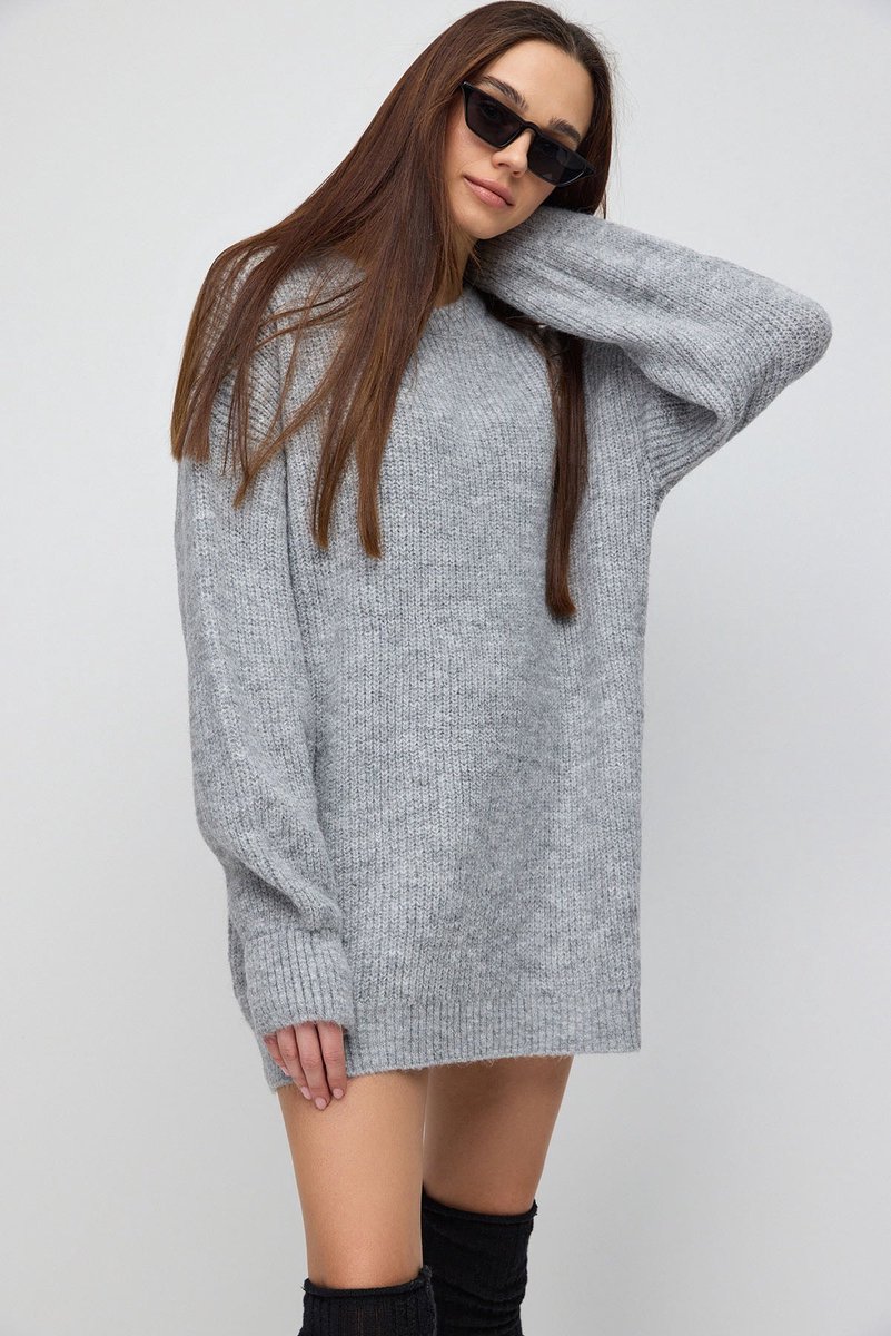 Pull oversize en tricot