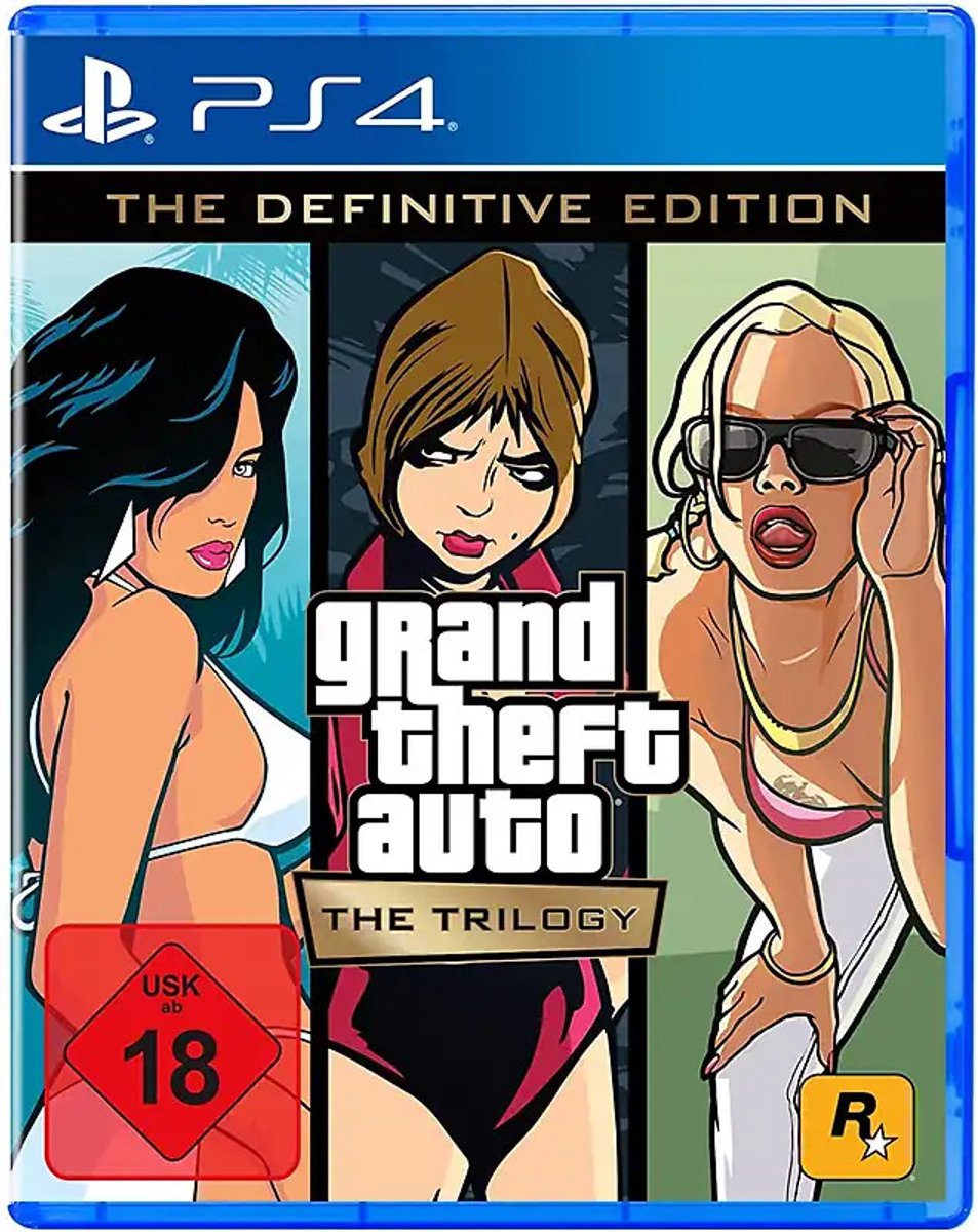 GAME GTA Trilogy - Definitive Edition, PlayStation 4, M (Volwassen)