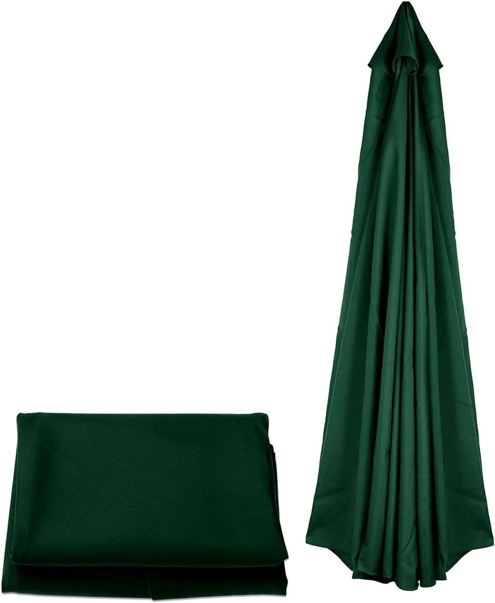 JGS Premium - Vervangend rond canvas doek voor zweefparasol 3 x 3 m - Waterdicht en UV-bestendig