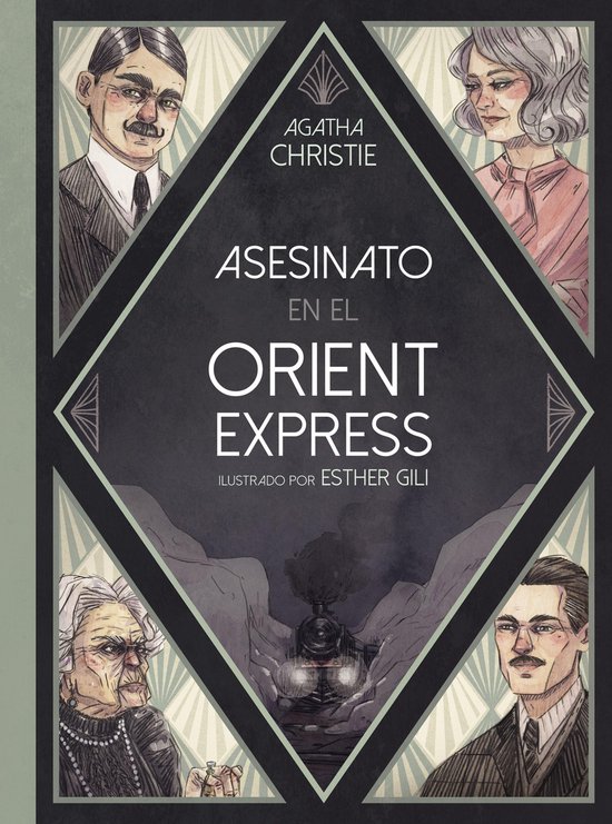 Literatura ilustrada - Asesinato en el Orient Express - cover