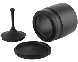 JGS Premium: Koffiedoseerbeker - aluminiumlegering - pers 58 mm - Koffietoebehoren - Ergonomisch ontwerp - Gebruiksvriendelijk - Doseerringen - Koffiegereedschap - Handig - Goede metgezel voor koffie