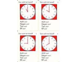 Kwartet klok kijken 1 Rood