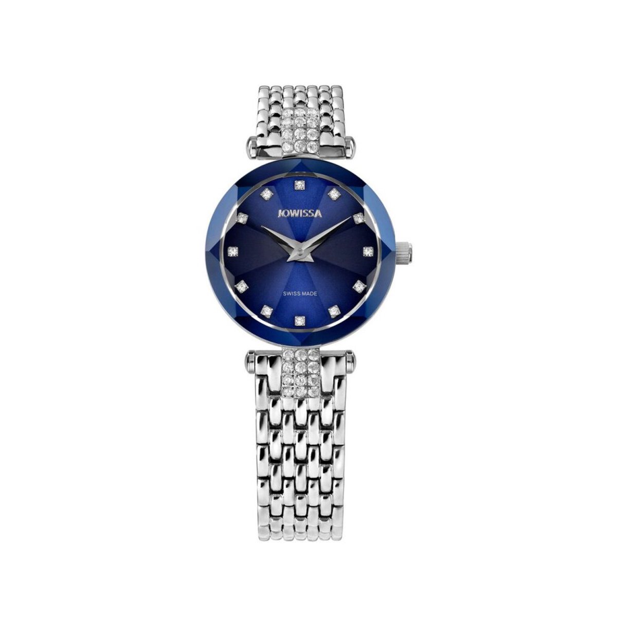 Jowissa - J5.787.S - Polshorloge - Dames - Kwarts - Facet Strass