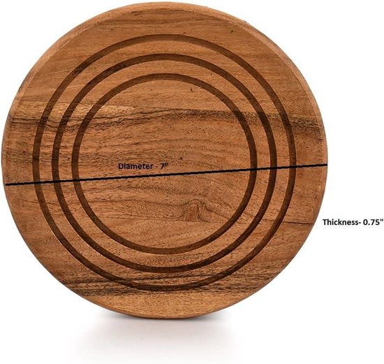 Onderzetter Duck Egg met bloemenpatroon, 4 stuks
