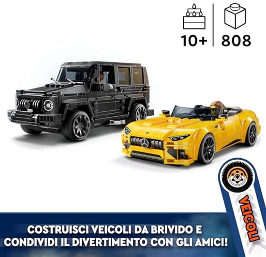 LEGO Speed Champions Mercedes-AMG G 63 en Mercedes-AMG SL 63 - 76924