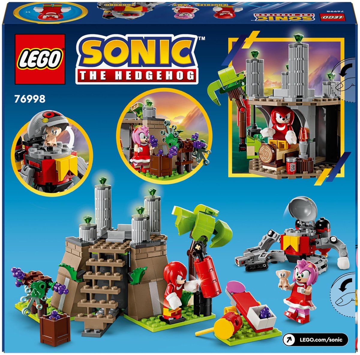 LEGO Sonic the Hedgehog - Knuckles en de Master Emerald tempel - 76998 ...