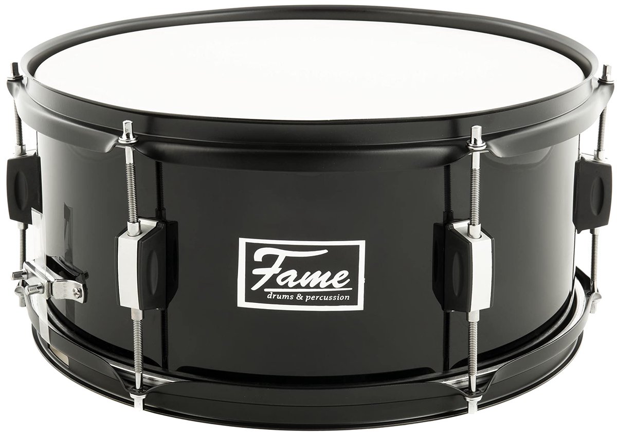 Fame 1st Step Snare 14" x 6.5" (Piano Black) - Snare drum