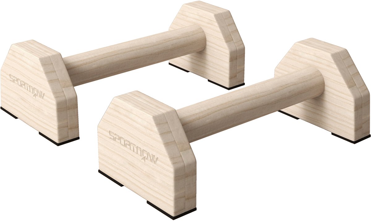 SPORTNOW opdruksteunen - set van 2 - stevig & antislip - tot 120 kg