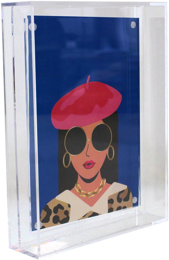 Cadre photo HD Collection en Acryl transparent 13x18cm