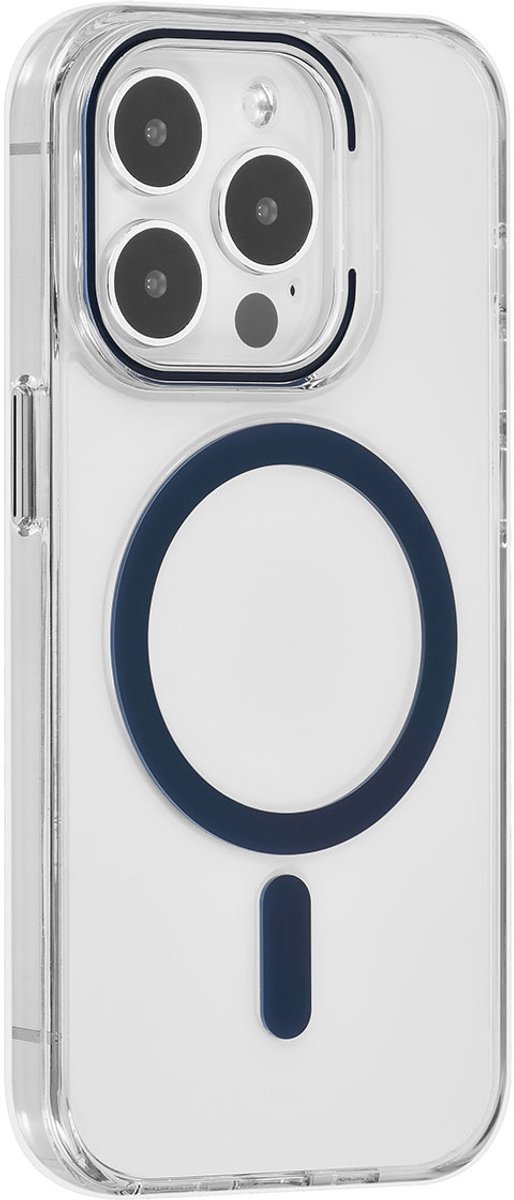 UNIQ Accessory iPhone 14 Pro Hardcase Backcover magsafe compatible - transparant - Blauw