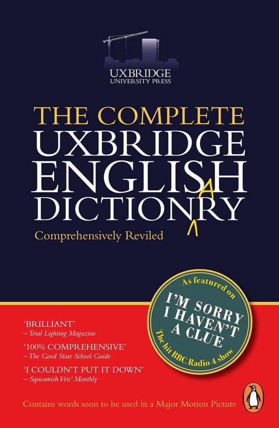The Complete Uxbridge English Dictionary - cover