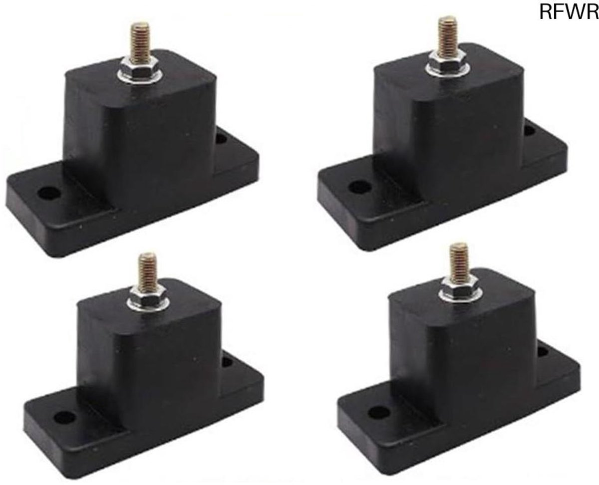 RFWR® Trillingsdempende Steunpads - Set van 4 voor Betere Stabiliteit en Geluidsreductie