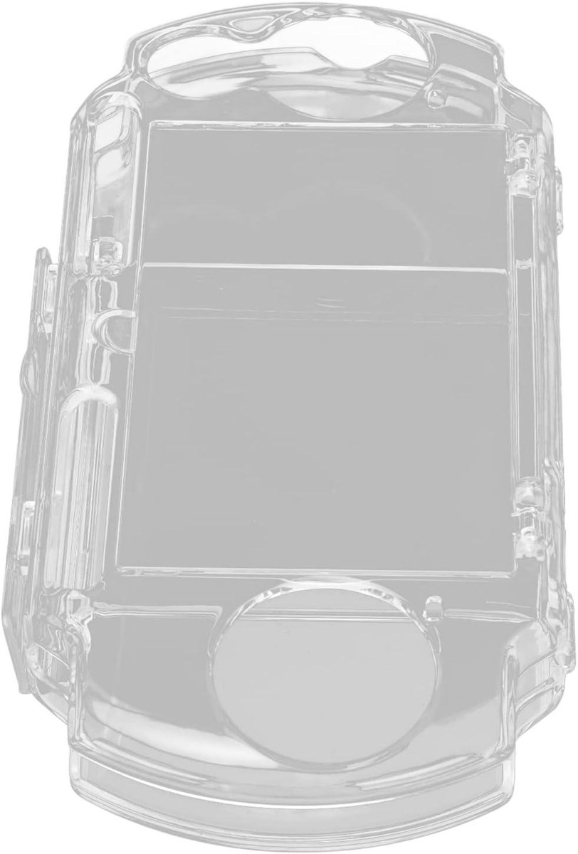 Allecto Plus - Beschermhoes voor PSP schokbestendig transparant ontwerp met filmbeugel - PSP2000 3000 compatibel