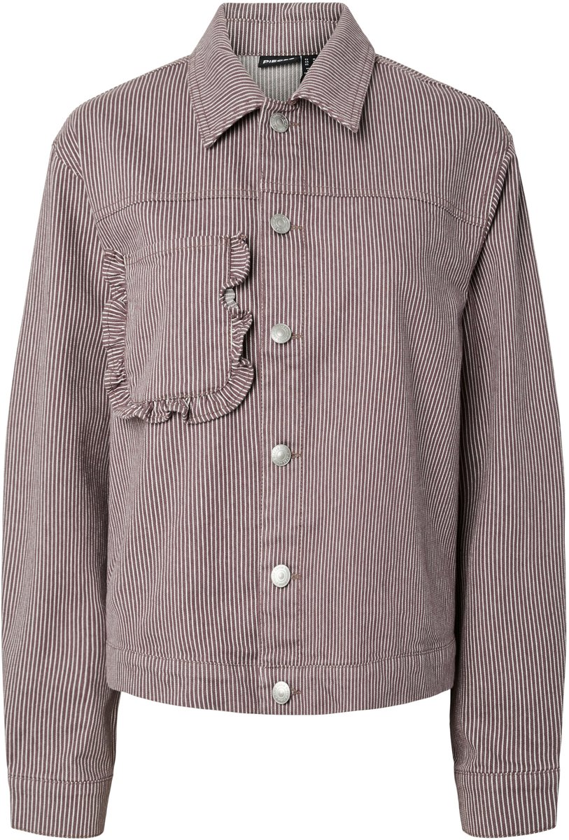 PIECES - PCBILLO LS DENIM JACKET - Meisjes - Blouses
