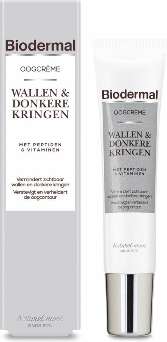 Goedkoopste 2x Biodermal Oogcrème Wallen & Donkere Kringen 15 ml