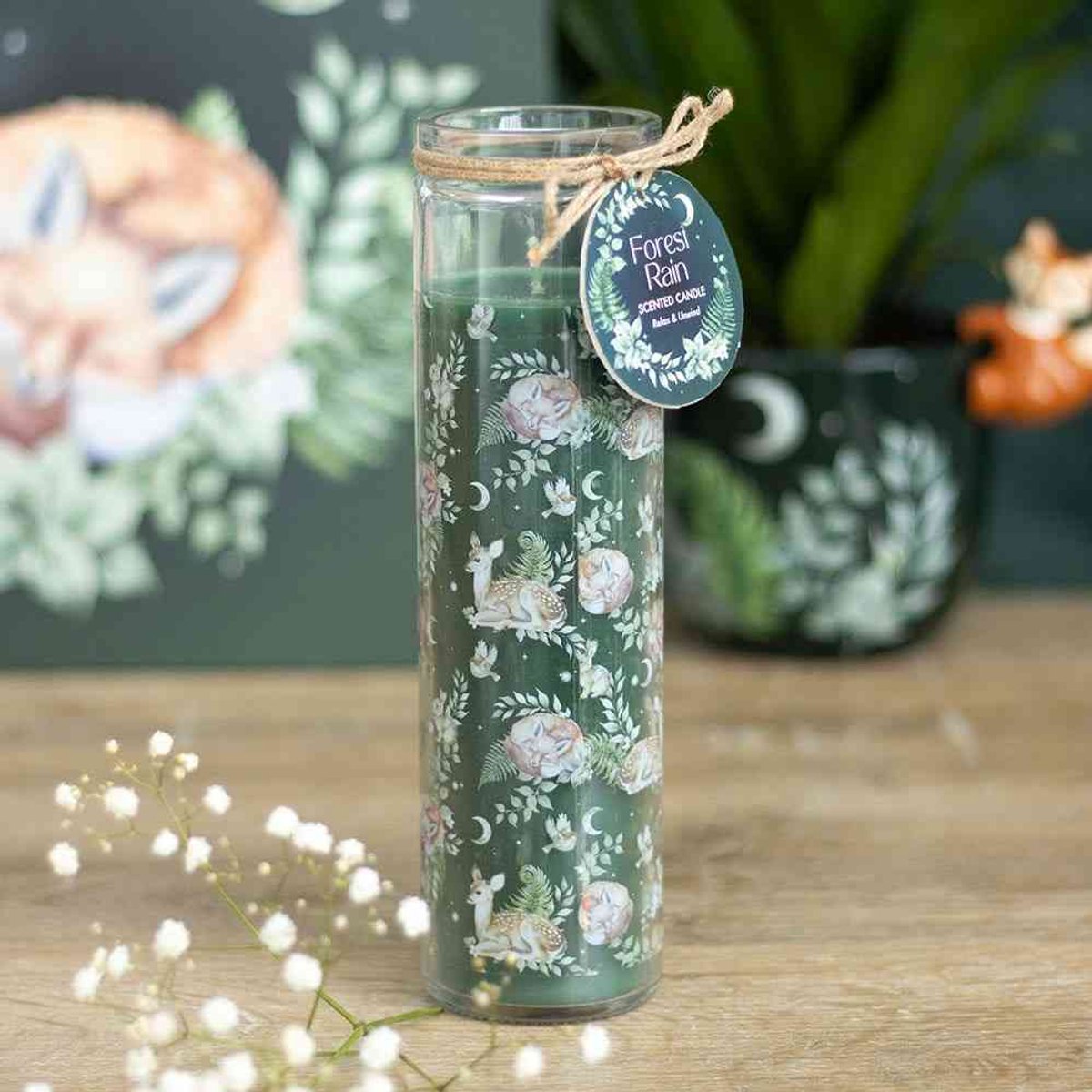 Something Different - Forest Rain Tube Kaars - Multicolours