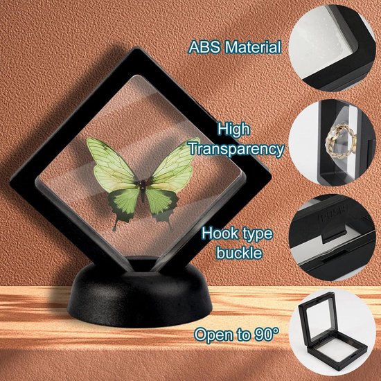 Set Van 10 Stuks Transparante 3d Zwevende Frame Display Stands Houder Ophanging Set Van 10 Stuks Transparante 3d Zwevende Frame Display Stands Houder Ophanging