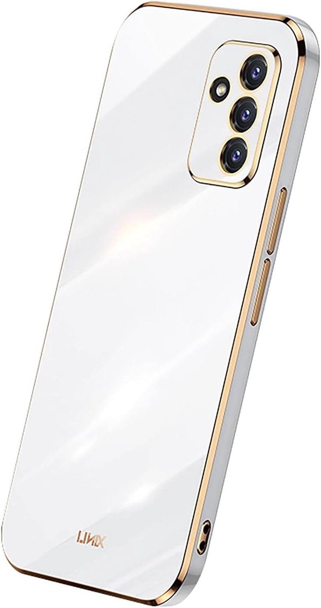 Allecto Plus - Ultradunne Premium Hoes voor Honor 90 Lite - Wit - TPU Telefoonhoes met Schokabsorptie - Stijlvol en Beschermend