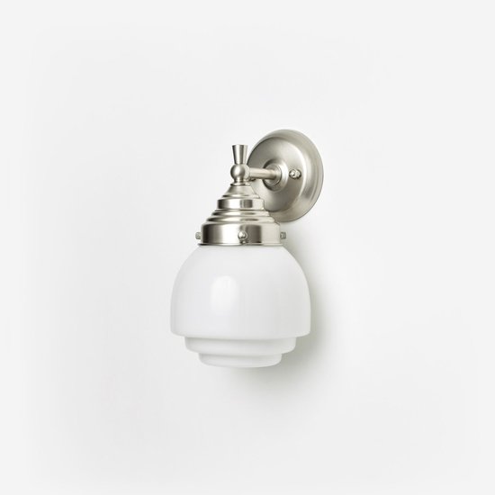Wandlamp Gispen Vlak Royal Matnikkel - Art Deco Trade
