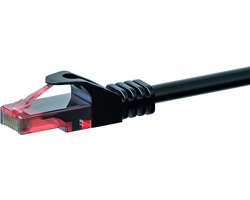 Danicom UTP CAT6 patchkabel - 5 meter zwart - 100% koper - netwerkkabel - internetkabel - UTP kabel - RJ45 - 1000 mbit/s