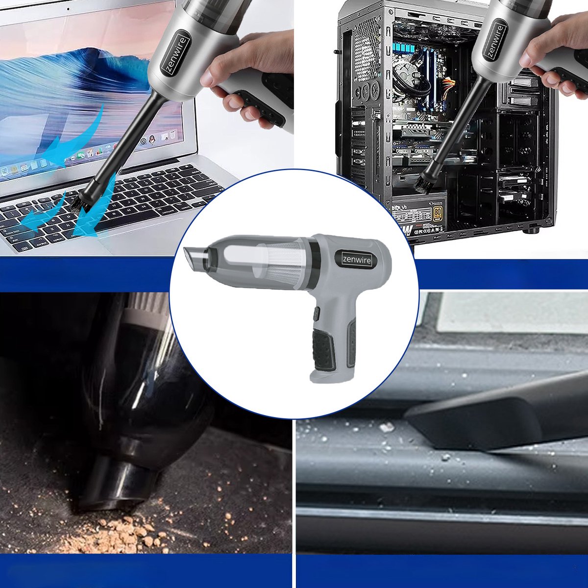 Zenwire TwinAir L3 - Kruimeldief Snoerloos - Air Duster - afbeelding 3