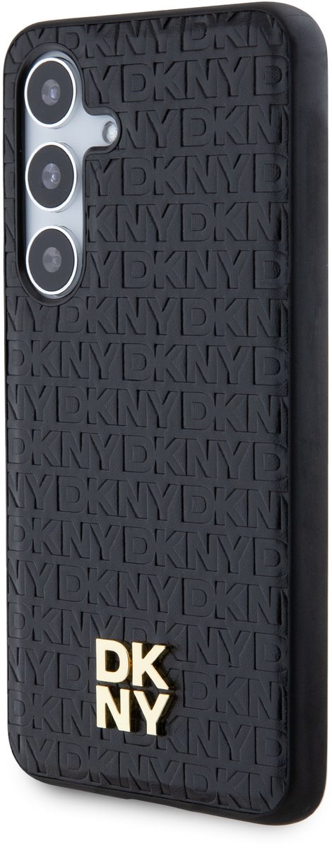 DKNY – Samsung S24 – Backcover hoesje – PU Leather – Zwart