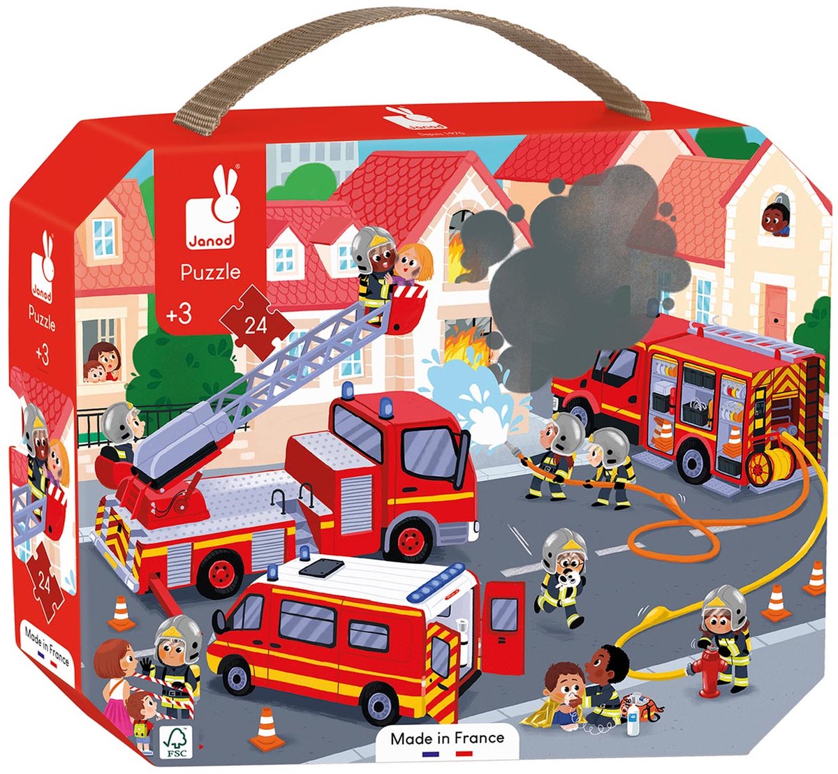 Janod Puzzel - De Brandweer