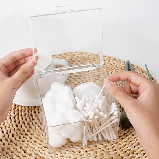 Lifewit 30 l toiletpapier opbergmand met deksel, bamboe