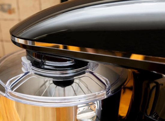 RFWR® Planetaire Mixer met 6,2 Liter Kom - 2200 W, 6 Snelheden, Deegmachine voor Roeren en Kloppen van Merkloos — afbeelding 5
