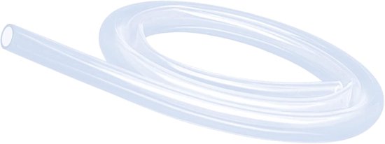 Tuyau Silicone Transparent Alimentaire 10mm ID X 14mm OD - 3m - Transfert Eau Air Huile