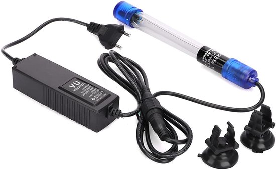 Cikonielf Aquarium Lamp, UV Sterilizer, Waterproof Lamp with Protective