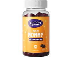 Yummygums • Na zwangerschap gummies • Postpartum mama supplement • Multivitamine • 60 gummies