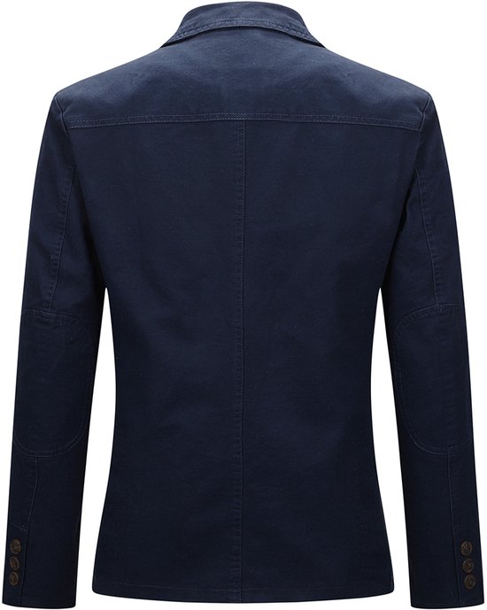 Blazer slim décontracté à col rabattu pour homme Allthemen - Veste de costume décontractée - XXL