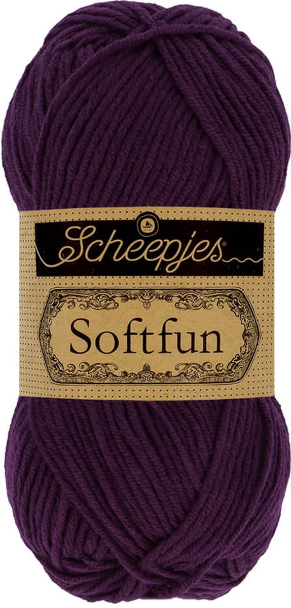 Scheepjes Softfun 50g - 2656 Aubergine