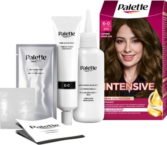 Schwarzkopf Poly Palette - Haarverf - 600 - Lichtbruin - 115ml