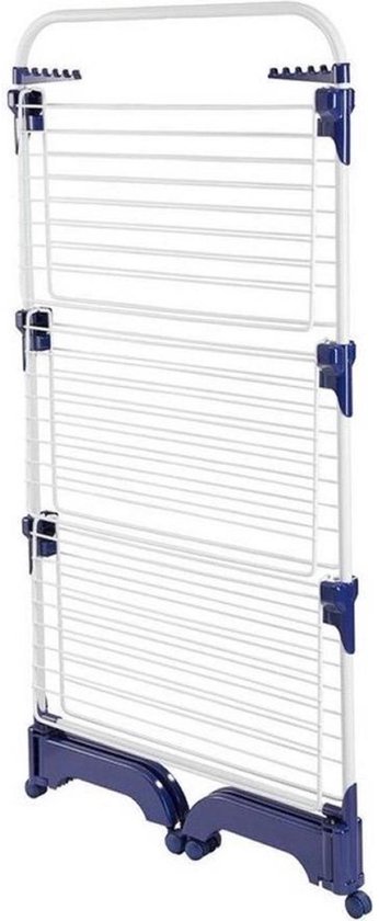 Tour de séchage Leifheit Pegasus 420 Solid Comfort - longueur de séchage 42 m - avec roues et cintres inclus - noir