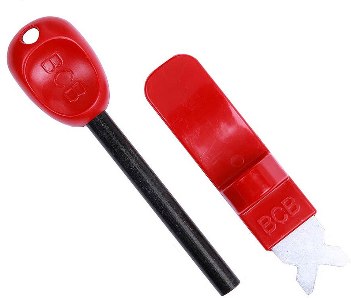 BCB Vuurstarter met kompas - magnesium - Firestarter - preppen/noodpakket/survival
