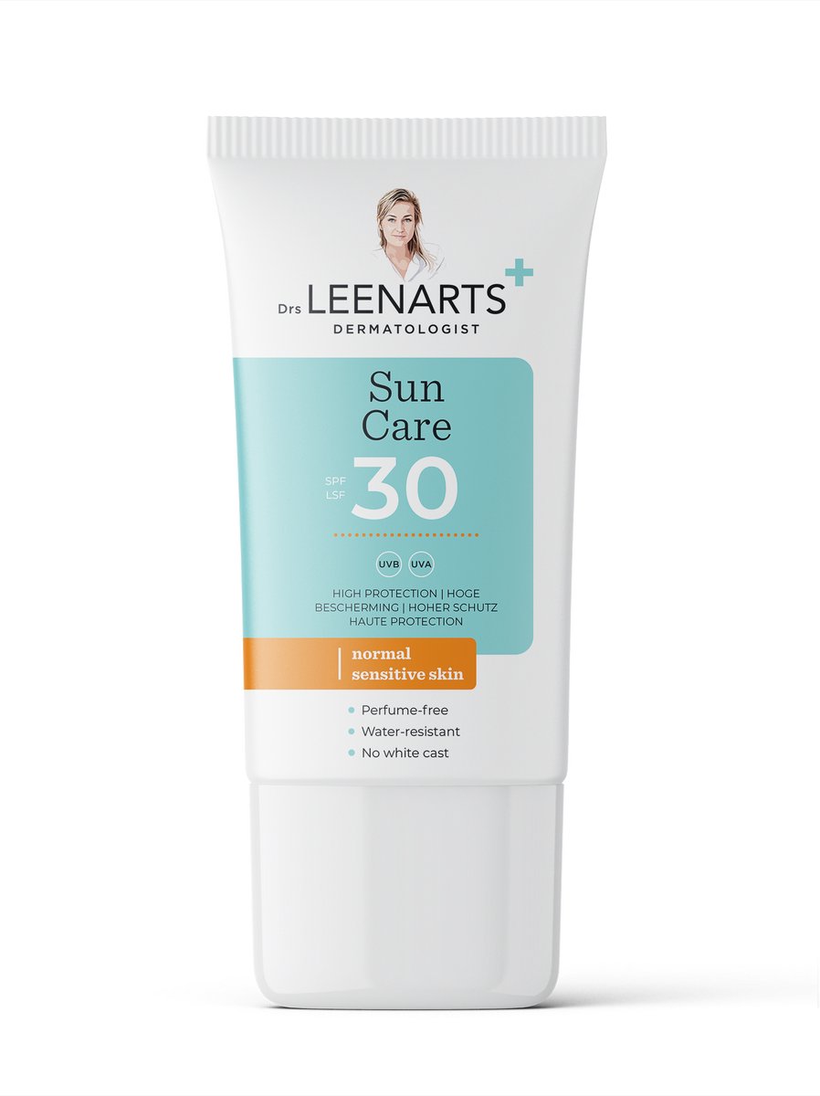 Drs Leenarts Zonnebrand SPF30 voor Gezicht & Lichaam - Parfumvrij - Crème - 50 ml