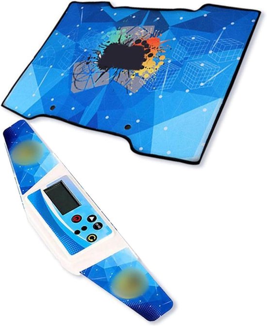 Zeynomax - Speed Cube Timer met Touch Control - Timer Mat voor Competities - Educatief Speelgoed - Nauwkeurige Timing - Inclusief Speelmat & Kubus Beker - Geschikt voor Speedcubing Competities