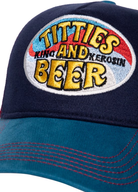 Katoen pour animaux de compagnie King Kerosin Titties and Beer multicolore en coton -