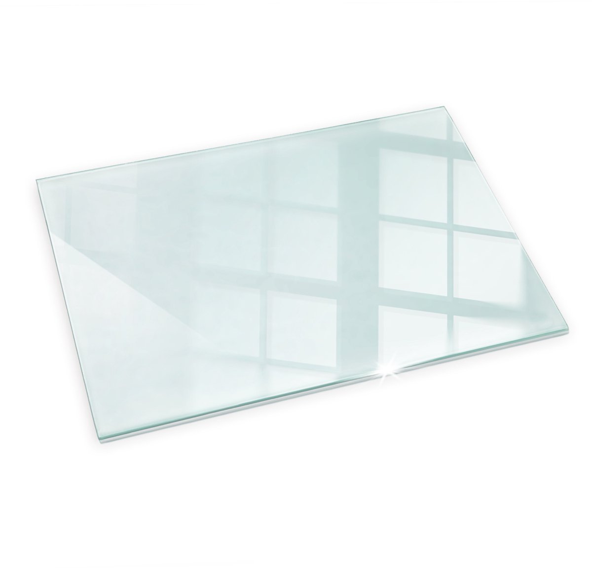 Tulup Kachel Vloerplaat - Rechthoek 100x70 cm Onderplaat Kachel - Plaat Onder Houtkachel - Plaat Voor Onder Houtkachel - Vloerplaat Openhaard - Plaat Voor Onder Kachel