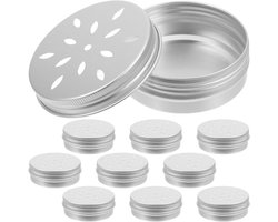 10-delige set honden geurcontainer accessoires voor neushouder training en hondengereedschap - Metaal snuffelcontainer.