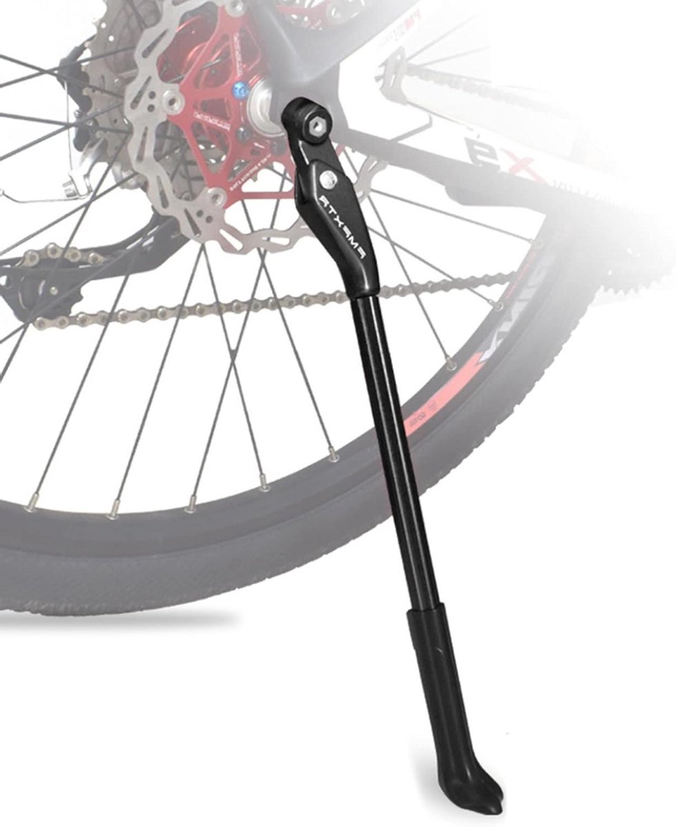 Allecto Plus - Fiets Kickstand voor 26-29 inch Mountainbike en Racefietsen - Verstelbare en Lichtgewicht Aluminium Standaard met Ondersteuning