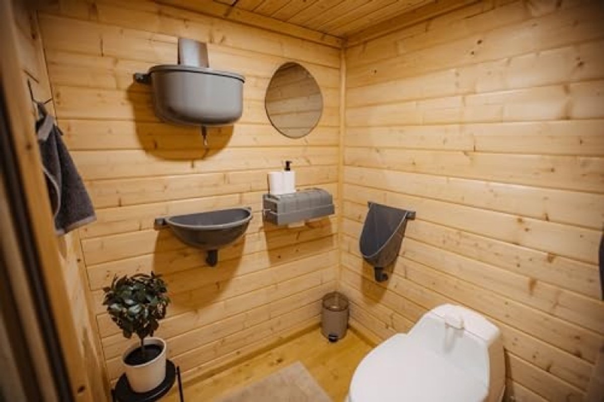 Gootsteen kunststof, gootsteen, kleine hangwastafel met afwateringsaccessoires, camper, wastafel voor camping, tuin, kelder, bouwplaatsen, toilet (grijs Gootsteen kunststof, gootsteen, kleine hangwastafel met afwateringsaccessoires, camper, wastafel voor camping, tuin, kelder, bouwplaatsen, toilet (grijs