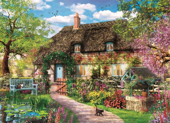 PUZZLE - LE VIEUX CHALET - 1000 PIÈCES -