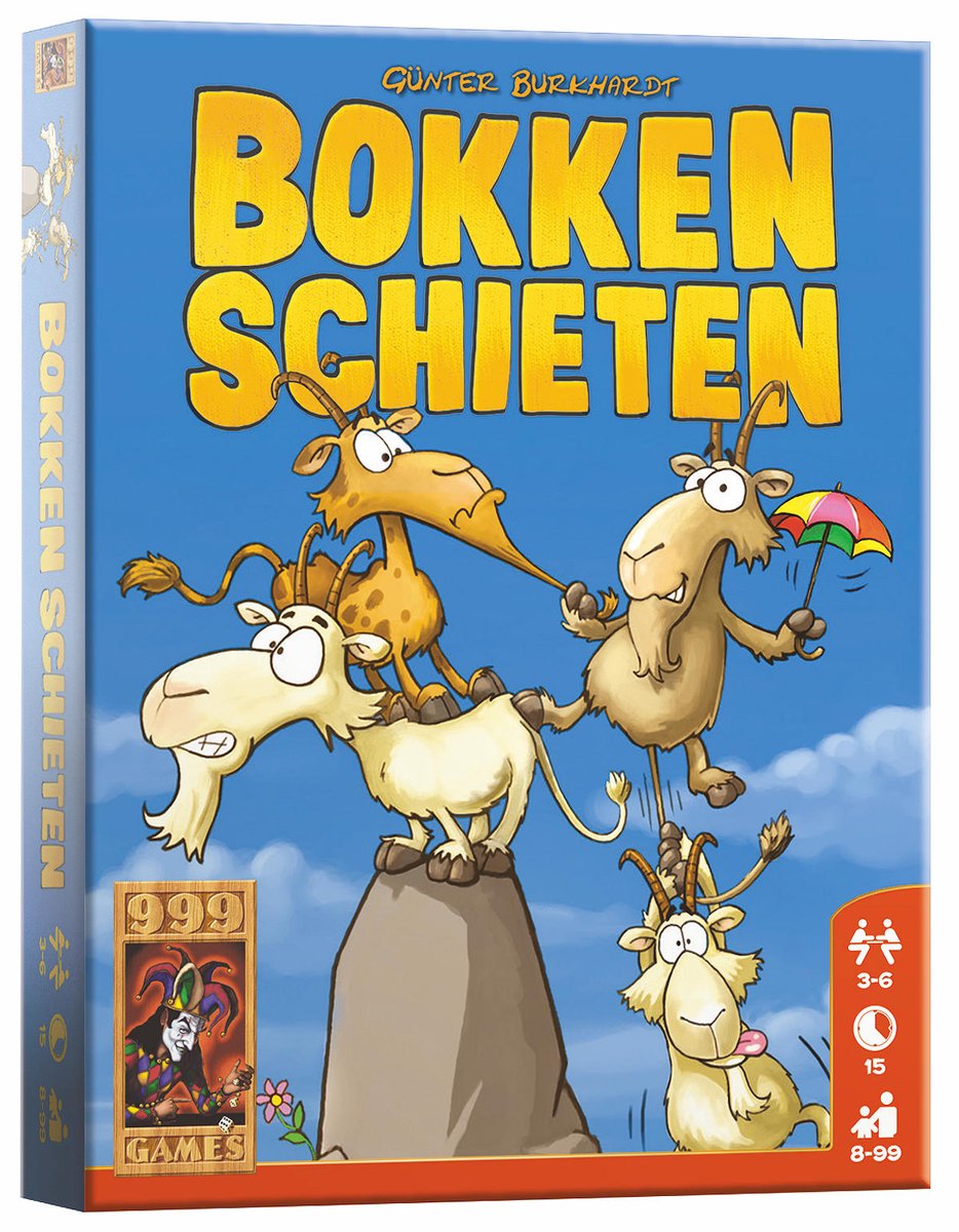 999 Games - Bokken Schieten - Kaartspel - Origineel slagenspel - Tactisch spel - Gezelschapsspel - Klein cadeautje - spelregels in NL, EN en FR — afbeelding 17