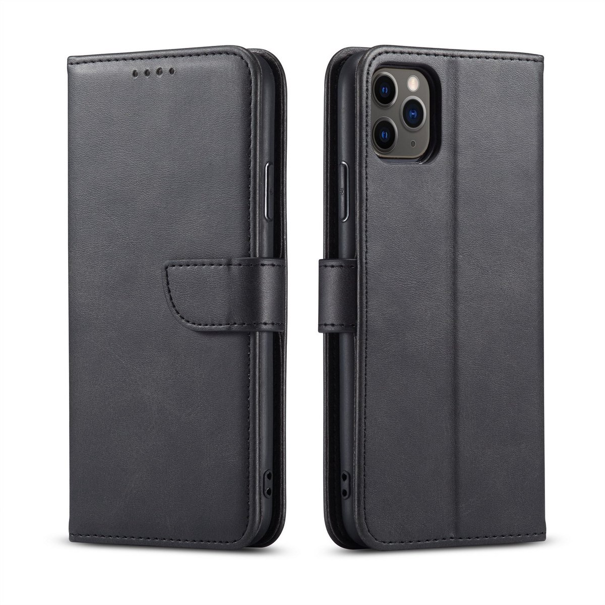 Mobiele hoes iPhone 11 met kaartsleuf Zwart
