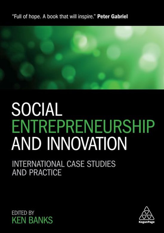 Social Entrepreneurship and Innovation - cover