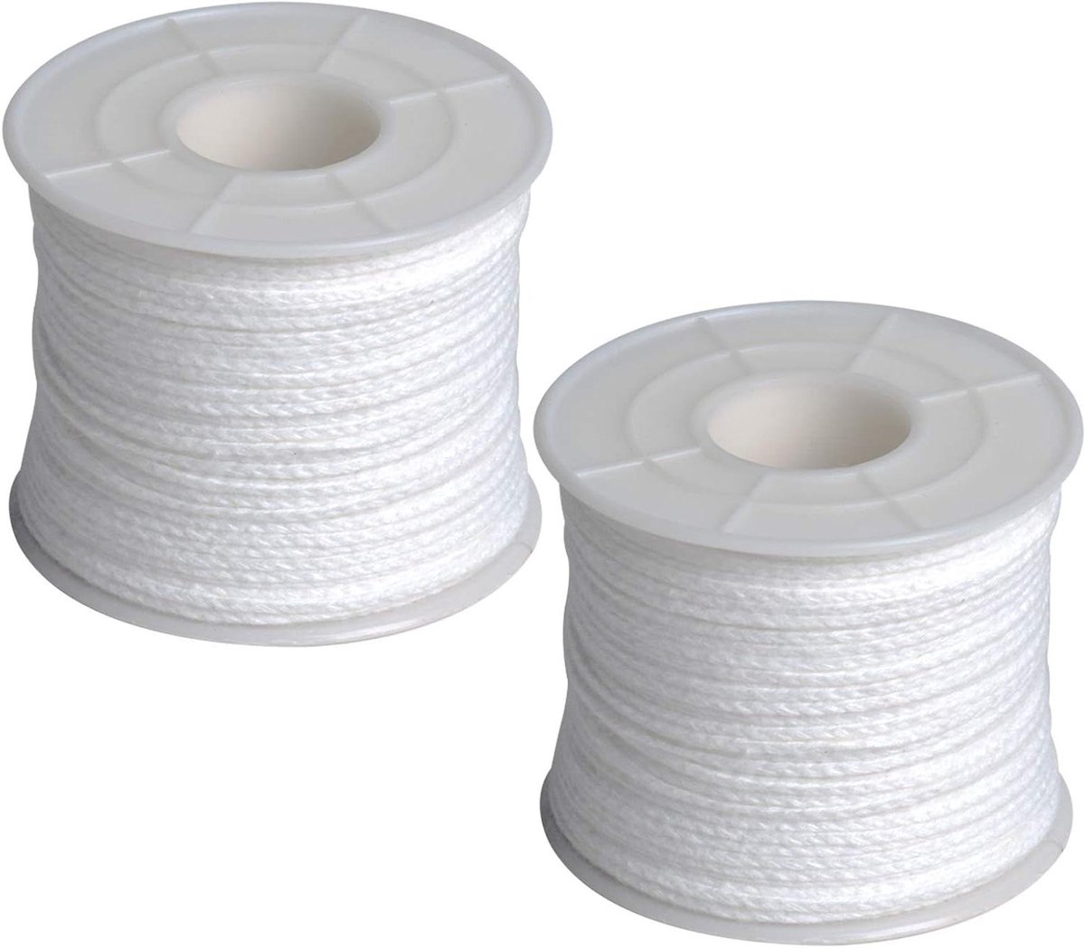 Allecto Premium - Katoenen Kaars Wicks Roll voor Kaarsmaken - 61m x 2 Lang - 18 Ply - DIY Kaars Maken - Handgemaakt - Ambachtelijke Kaarsbenodigdheden